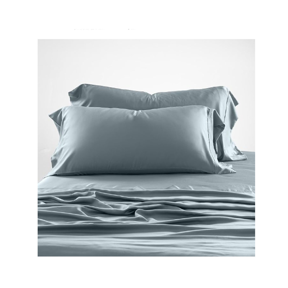 Olive Crate 100% Eucalyptus TENCEL Cooling - FULL SPLIT KING King Sheet Set 6pc - Picture 3 of 6